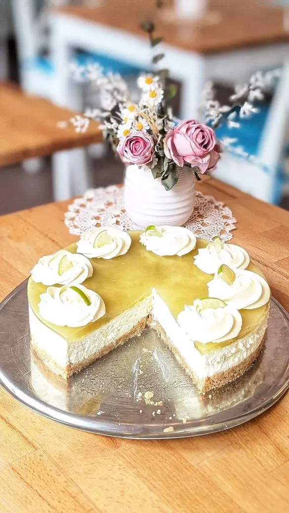 Limetten Cheesecake