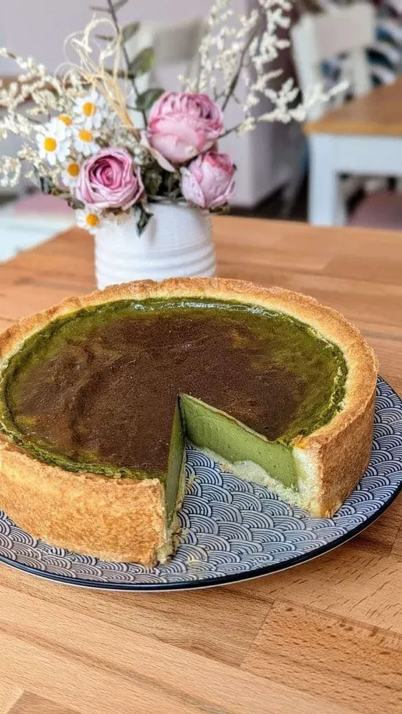 Matcha Flan